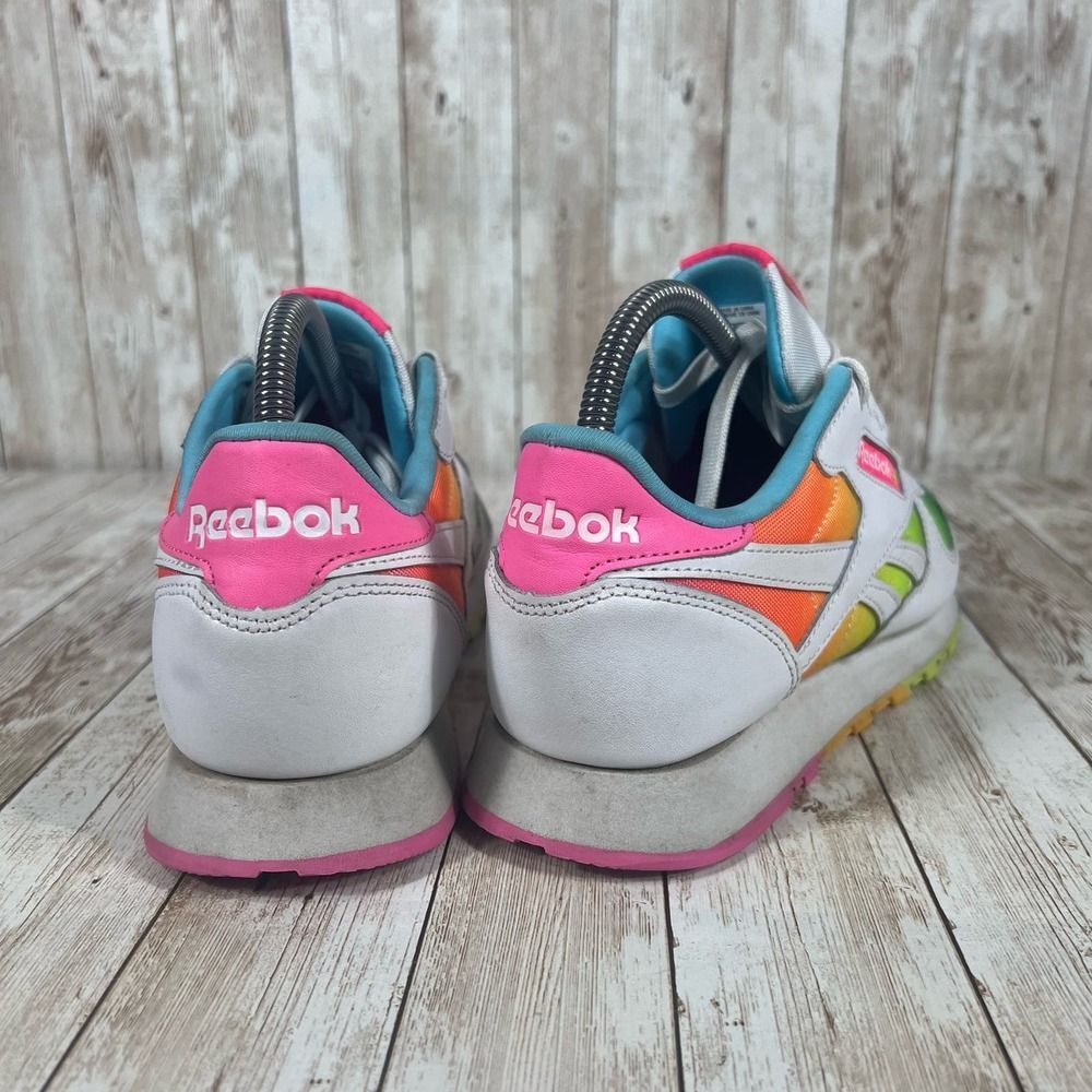 Reebok Classic rainbow kids 6.5‎ Womens 8 - Picture 3 of 8
